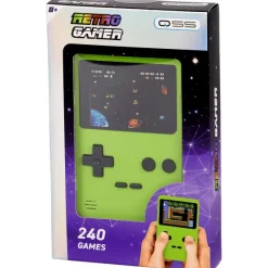 Spellen>Mini Matters Retro Spelcomputer Blauw,Grijs,Groen