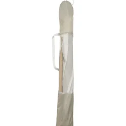 Zonwering>Merk Retro Strandparasol Met Franjes Meerkleurig,Wit