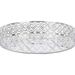 Woonaccessoires>Merk Rond Dienblad Goud,Zilver
