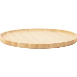 Servies>Merk Rond Serveerbord Beige