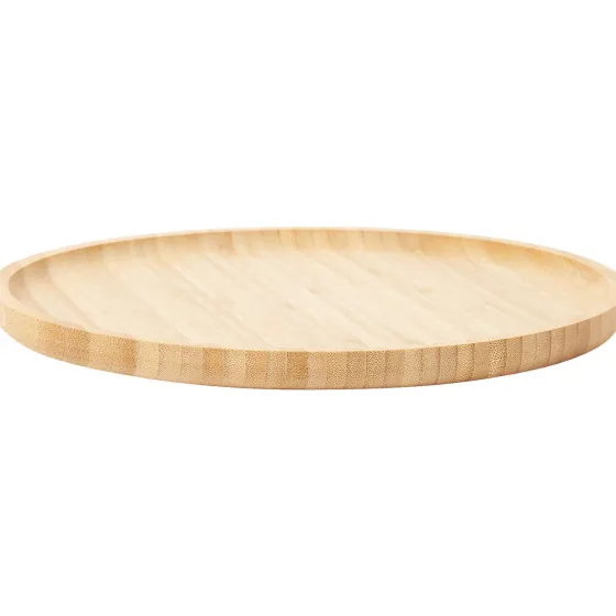 Servies>Merk Rond Serveerbord Beige