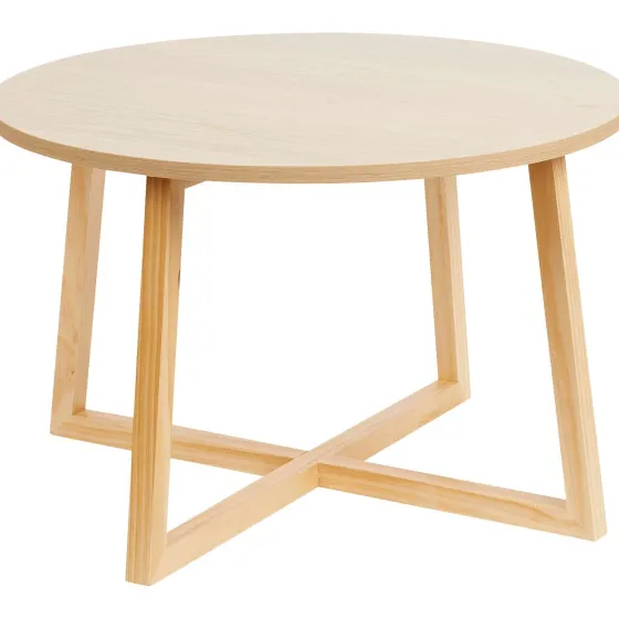 Woonaccessoires>Merk Ronde Bijzettafel Beige,Zwart