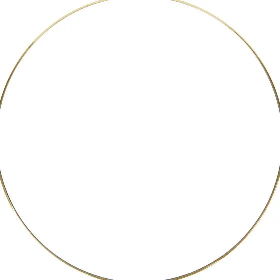 Wanddecoratie>Merk Ronde Hangspiegel Zwart,Goud