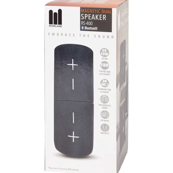 Multimedia Accessoires>Roseland Dual-Split Speaker Zwart