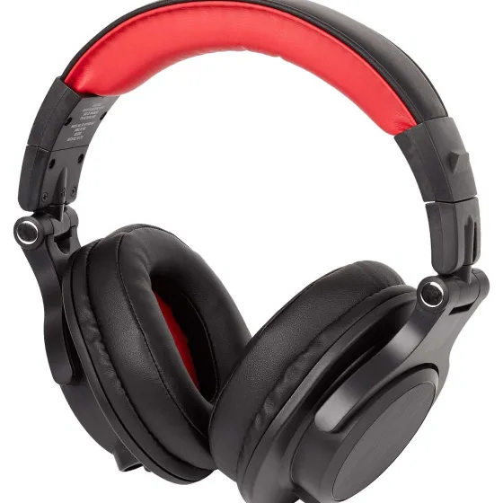 Koptelefoons>Roseland Studio-Koptelefoon Rood,Zwart