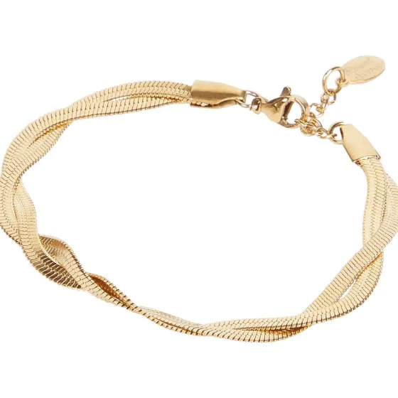 Horloges & Sieraden>Merk Royal Divas Roestvrijstalen Armband Goud