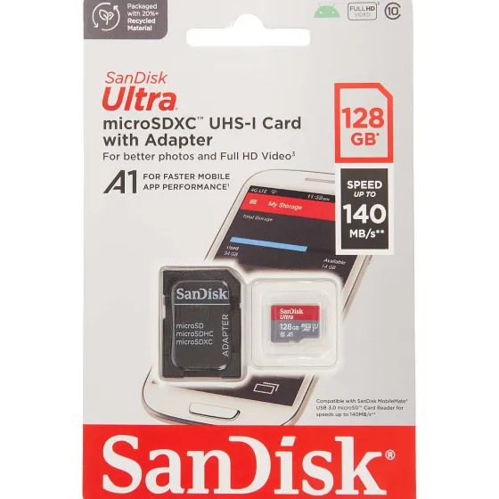 Geheugenkaarten>SanDisk Micro Sdxc Card Ultra