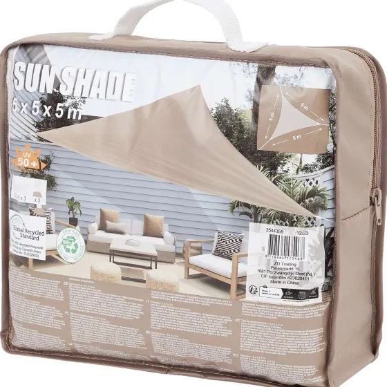Zonwering>Merk Schaduwdoek Grijs,Taupe
