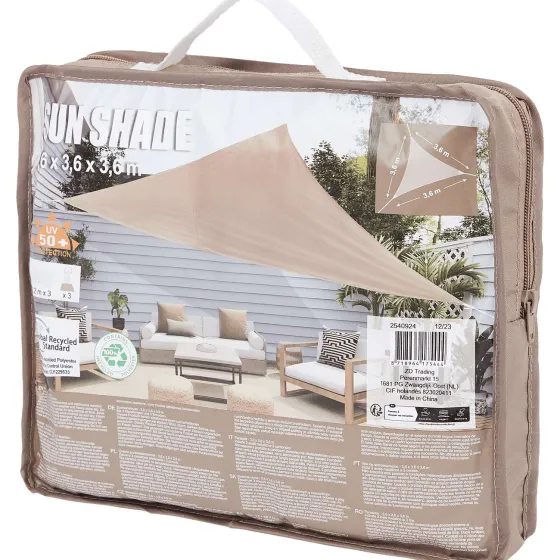 Zonwering>Merk Schaduwdoek Grijs,Taupe