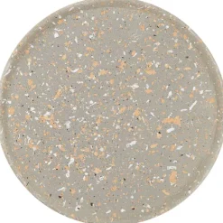 Woonaccessoires>Merk Seasons & Style Rond Onderbord Grijs,Wit