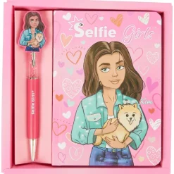 Bureau Accessoires>Office Essentials Selfie Girls Notitieboek Met Pen
