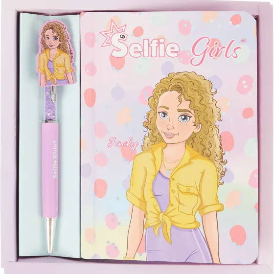 Bureau Accessoires>Office Essentials Selfie Girls Notitieboek Met Pen