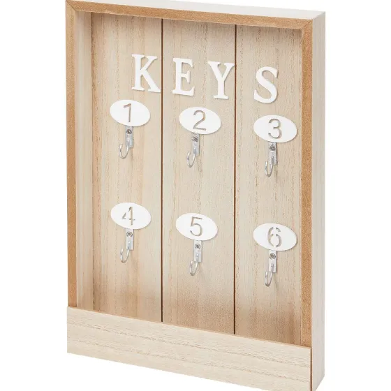Woonaccessoires>Merk Sleutelkast Zwart,Bruin,Wit