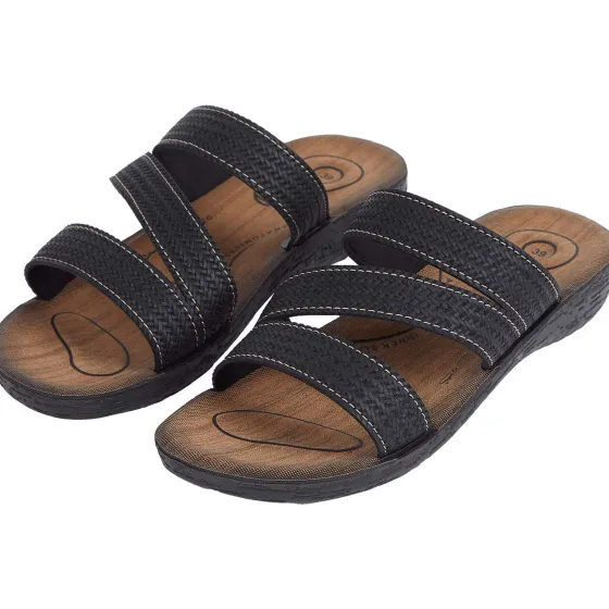 Schoenen>Merk Slippers Roze,Zwart
