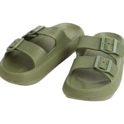 Schoenen>Merk Slippers Grijs,Groen,Roze