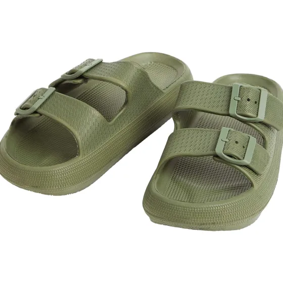 Schoenen>Merk Slippers Grijs,Groen,Roze