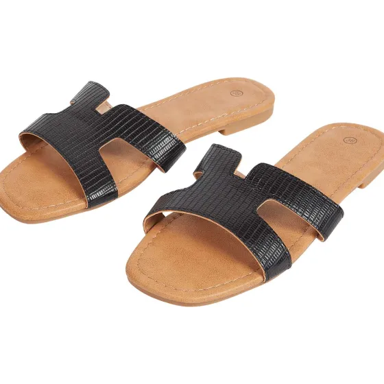 Schoenen>Merk Slippers Beige,Bruin,Zwart