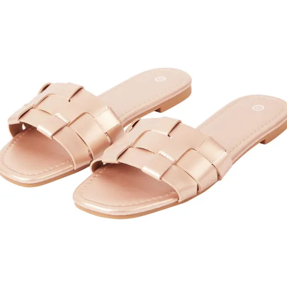Schoenen>Merk Slippers Beige,Bruin,Zwart