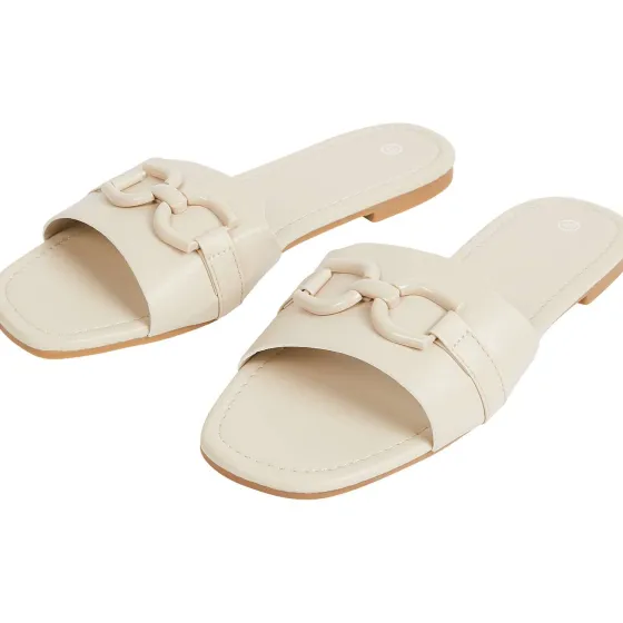 Schoenen>Merk Slippers Beige,Bruin,Zwart