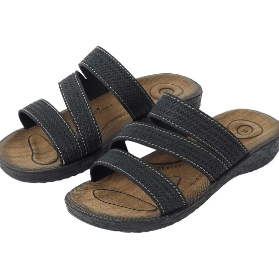 Schoenen>Merk Slippers Beige,Blauw,Grijs,Zwart