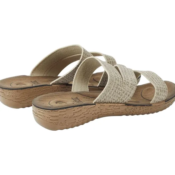 Schoenen>Merk Slippers Beige,Blauw,Grijs,Zwart