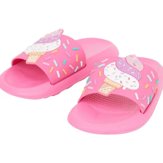 Schoenen>Merk Slippers Blauw,Roze