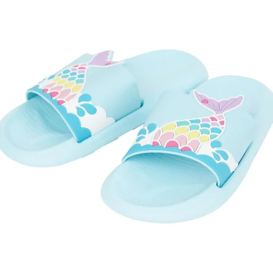 Schoenen>Merk Slippers Blauw,Roze