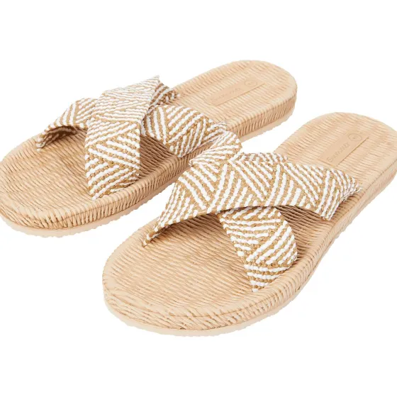 Schoenen>Merk Slippers Print,Roze,Wit,Zwart