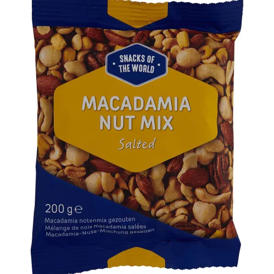 Noten & Snacks>Bifi Snacks Of The World Macadamia Notenmix