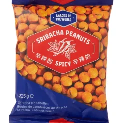 Noten & Snacks>Bifi Snacks Of The World Sriracha Pindabollen Spicy