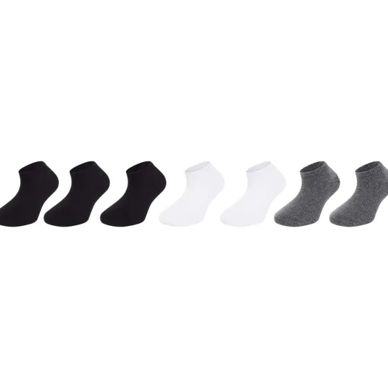 Beenmode>Lotto Sneakersokken Meerkleurig,Zwart
