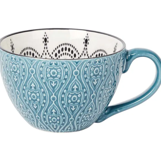 Servies>Merk Soepkom Inari Blauw,Bruin,Grijs,Groen,Wit