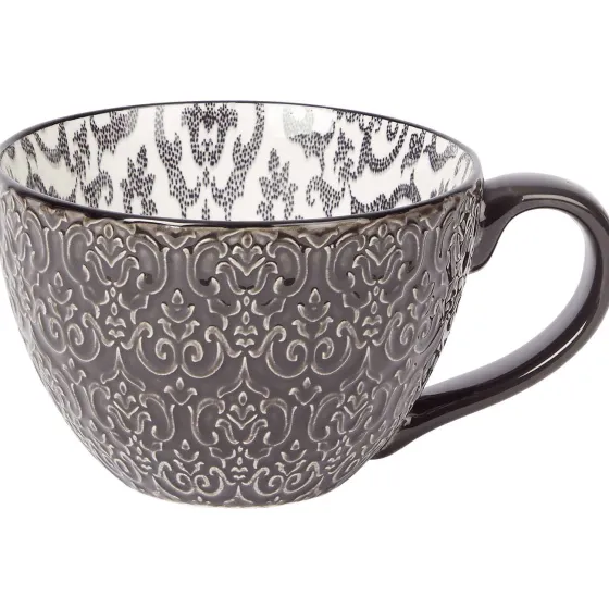 Servies>Merk Soepkom Inari Blauw,Bruin,Grijs,Groen,Wit