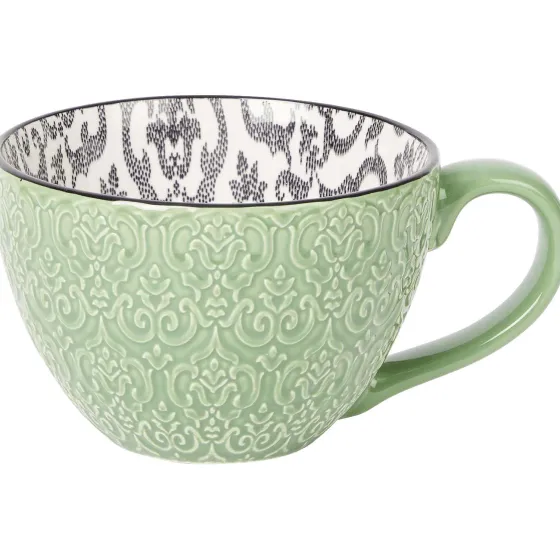 Servies>Merk Soepkom Inari Blauw,Bruin,Grijs,Groen,Wit