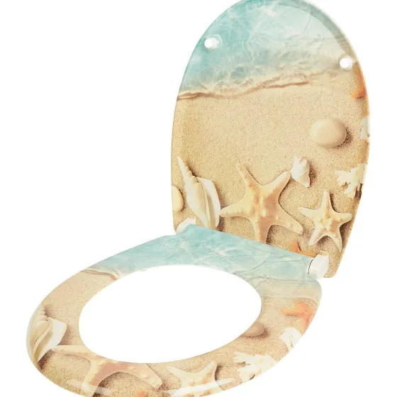 Badkamer & Toilet Accessoires>Cascata Soft Close Toiletbril Print