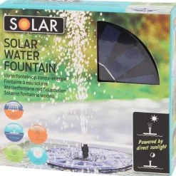 Tuindecoratie>Merk Solar Fontein Zwart