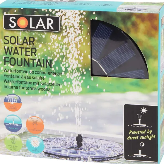 Tuindecoratie>Merk Solar Fontein Zwart