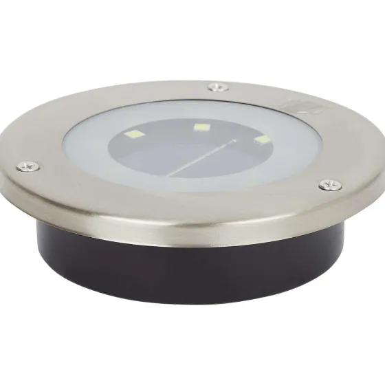 Buitenverlichting>Merk Solar Grondlamp Zilver