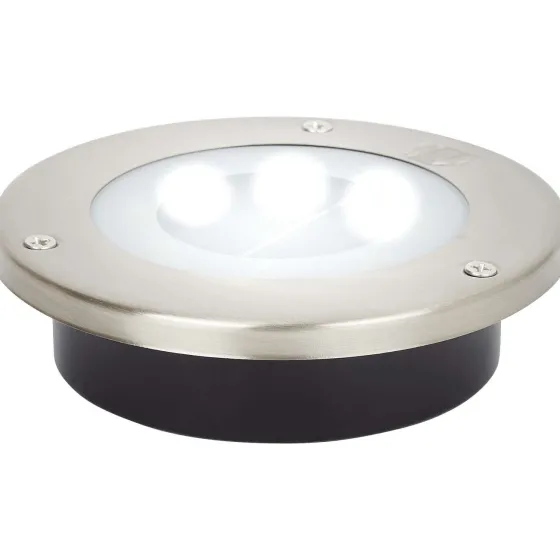 Buitenverlichting>Merk Solar Grondlamp Zilver