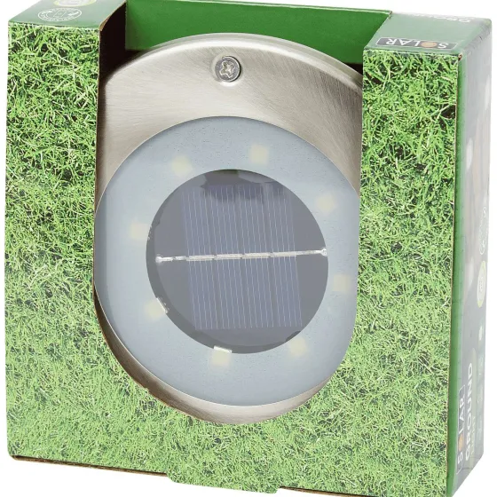 Buitenverlichting>Merk Solar Grondlamp Zilver