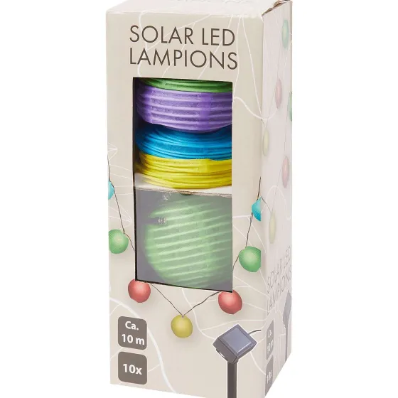 Buitenverlichting>Merk Solar Lichtsnoer Meerkleurig
