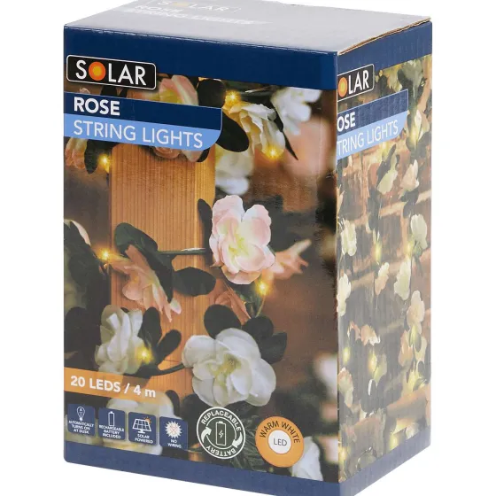Buitenverlichting>Merk Solar Lichtsnoer Op Zonne-Energie Groen,Roze,Wit