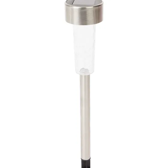 Buitenverlichting>Merk Solar Tuinfakkel Zilver