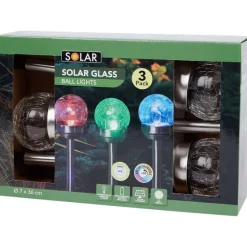 Buitenverlichting>Merk Solar Tuinstekers Op Zonne-Energie Zilver