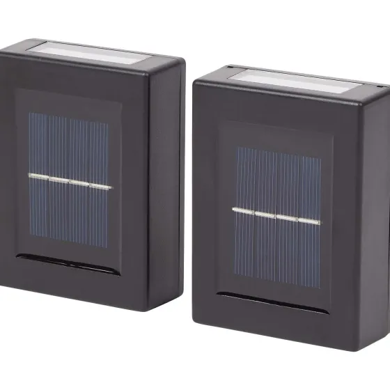 Buitenverlichting>Merk Solar Up & Down Muurlampen Zwart