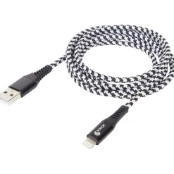 Kabels & Splitters>Sologic Laad- En Datakabel 8-Pins Grijs,Wit,Zwart