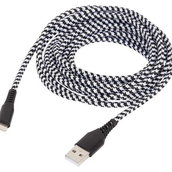 Kabels & Splitters>Sologic Laad- En Datakabel 8-Pins Grijs,Wit,Zwart