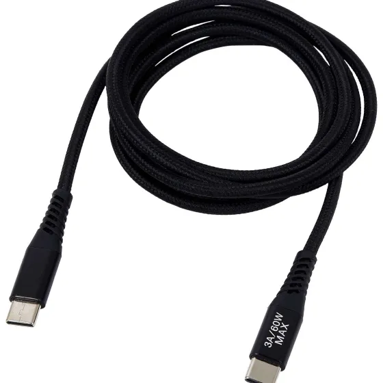 Kabels & Splitters>Sologic Laad- En Datakabel Usb-C Naar Usb-C Grijs,Wit,Zwart