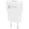 Verlengsnoeren>Sologic Usb-A Wandoplader Zwart,Wit