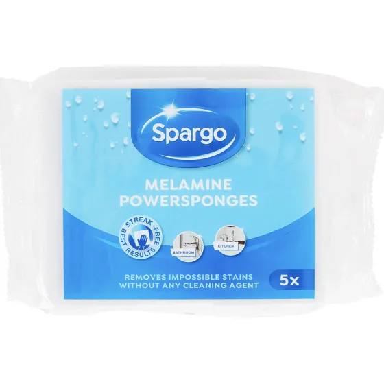 Schoonmaakmiddelen>Spargo Powersponsjes Wit